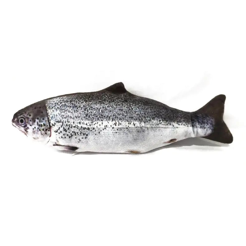 Beating Fish Plush Catnip Toy for Pets